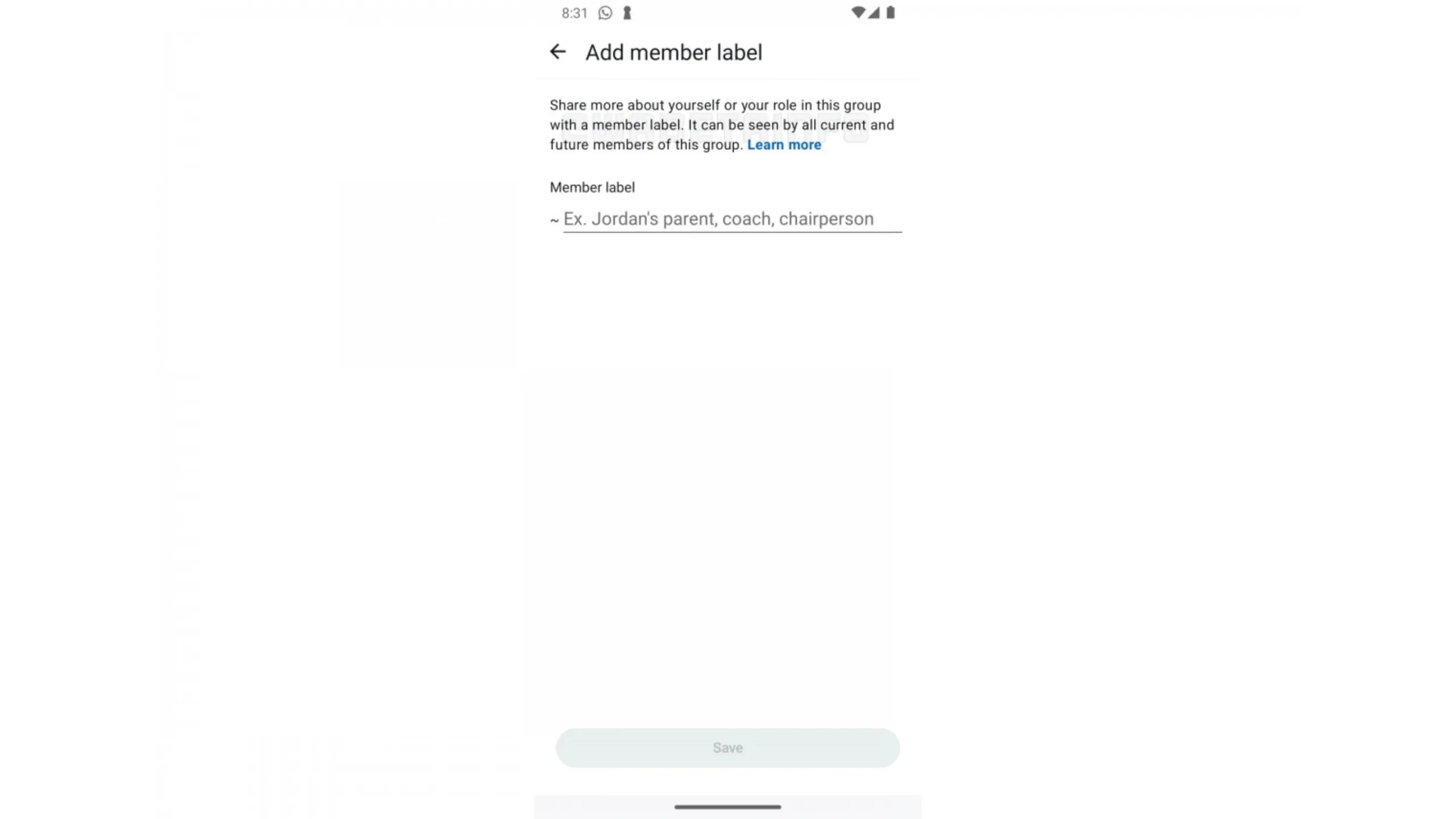 WhatsApp vai permitir atribuir funções personalizadas em grupos 2 Grupos WhatsApp