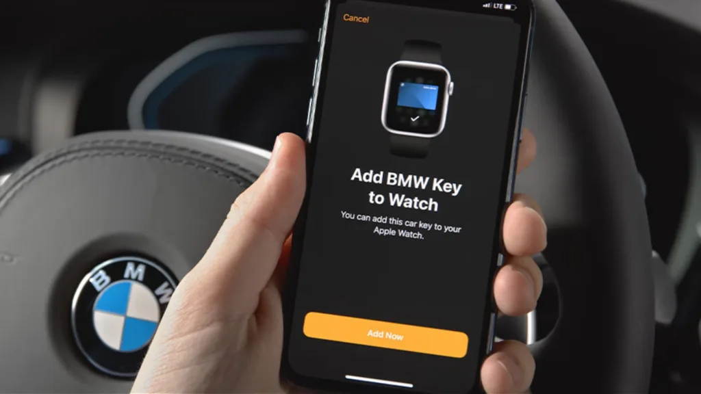 Chave digital BMW