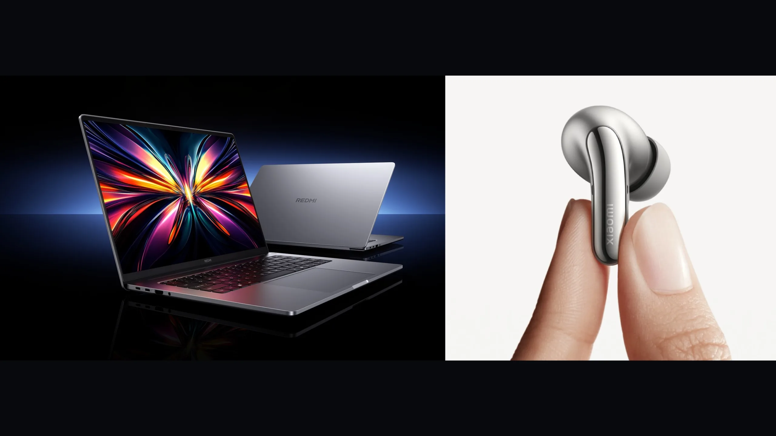 Xiaomi Buds 5 Pro e Redmi Book Pro 16
