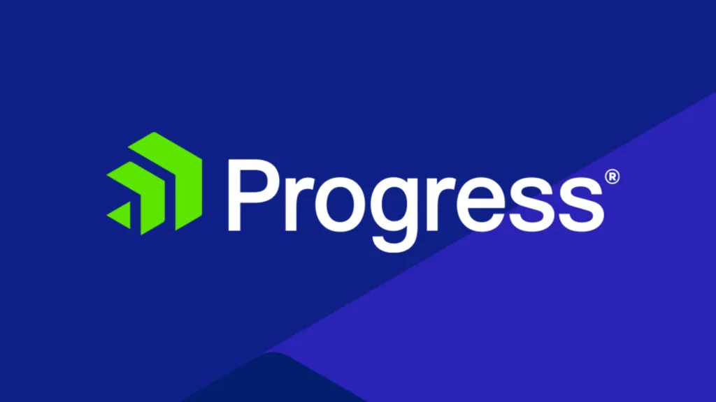 Imagem com a logomarca da Progress Software