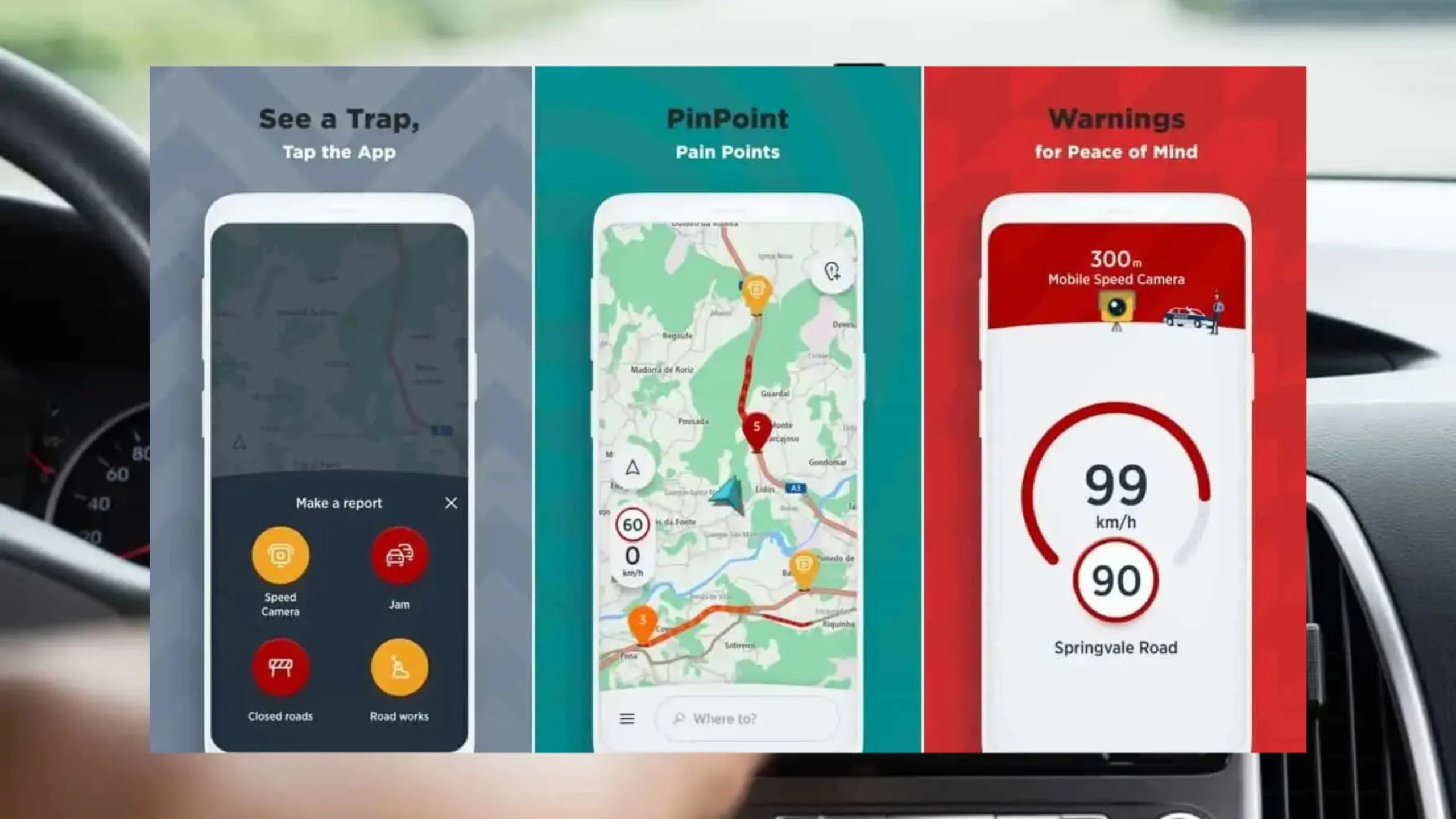 Como ativar alertas de radares no Google Maps para uma direção mais segura 2 Alertas de radares Google Maps