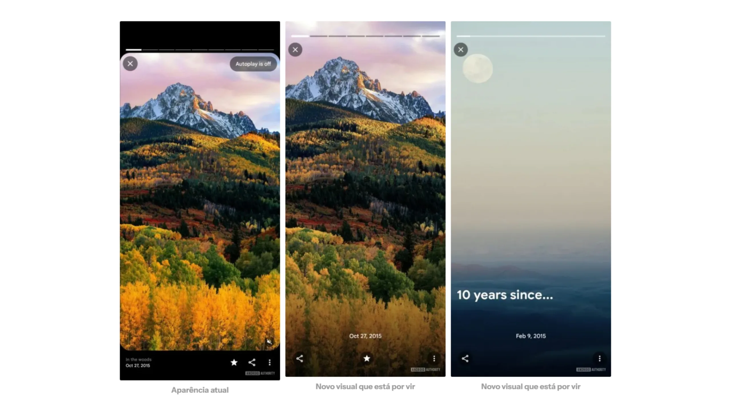 Google Fotos pode ganhar visual de tela cheia em memórias 2 Google Fotos tela cheia