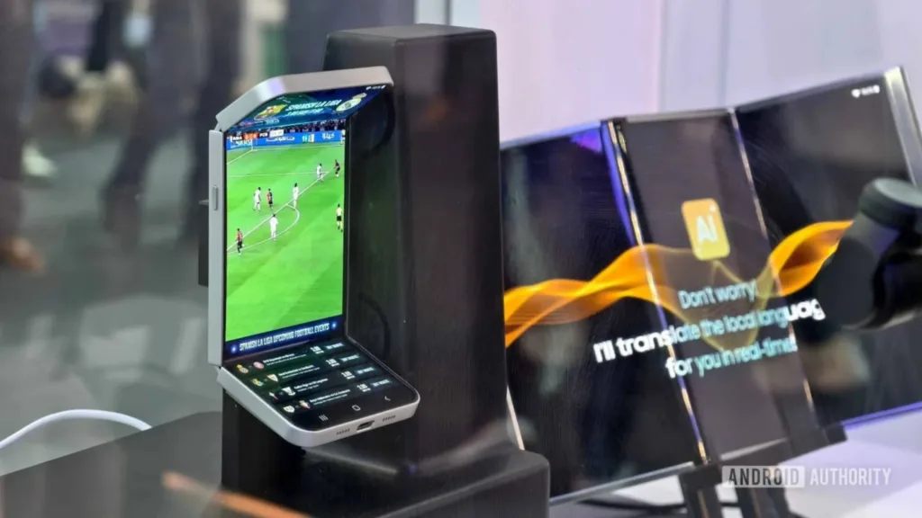 Conceitos dobráveis Samsung