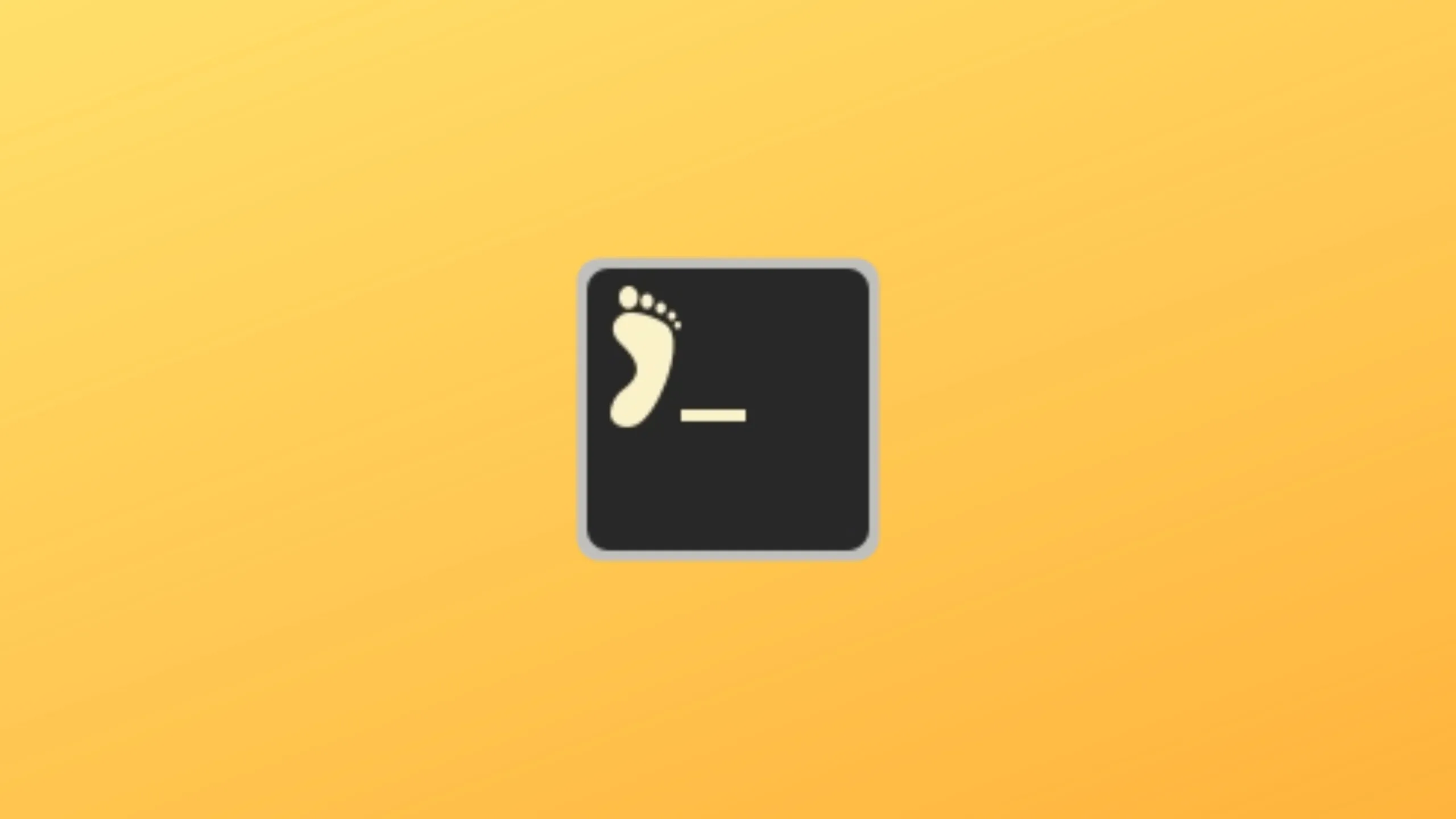 Imagem com a logomarca do Foot