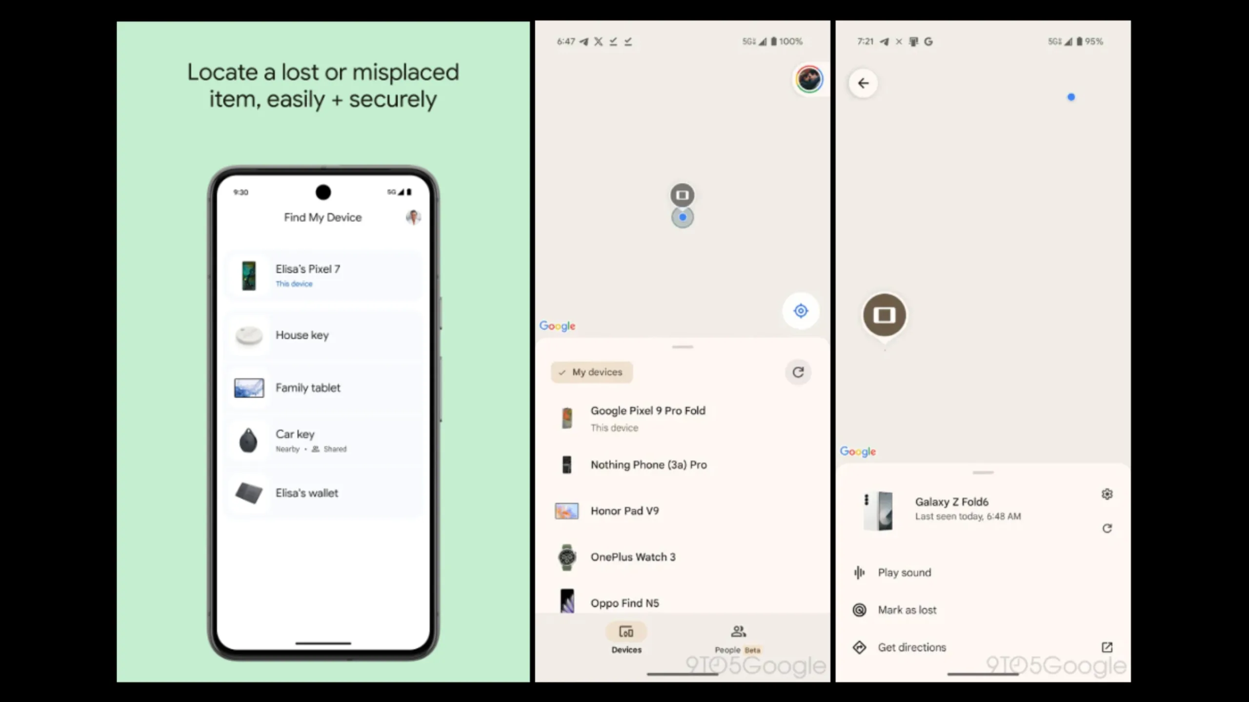 Google lança atualização "Pessoas" do Find My Device com novo recurso de compartilhamento de localização 2 Google Find My Device