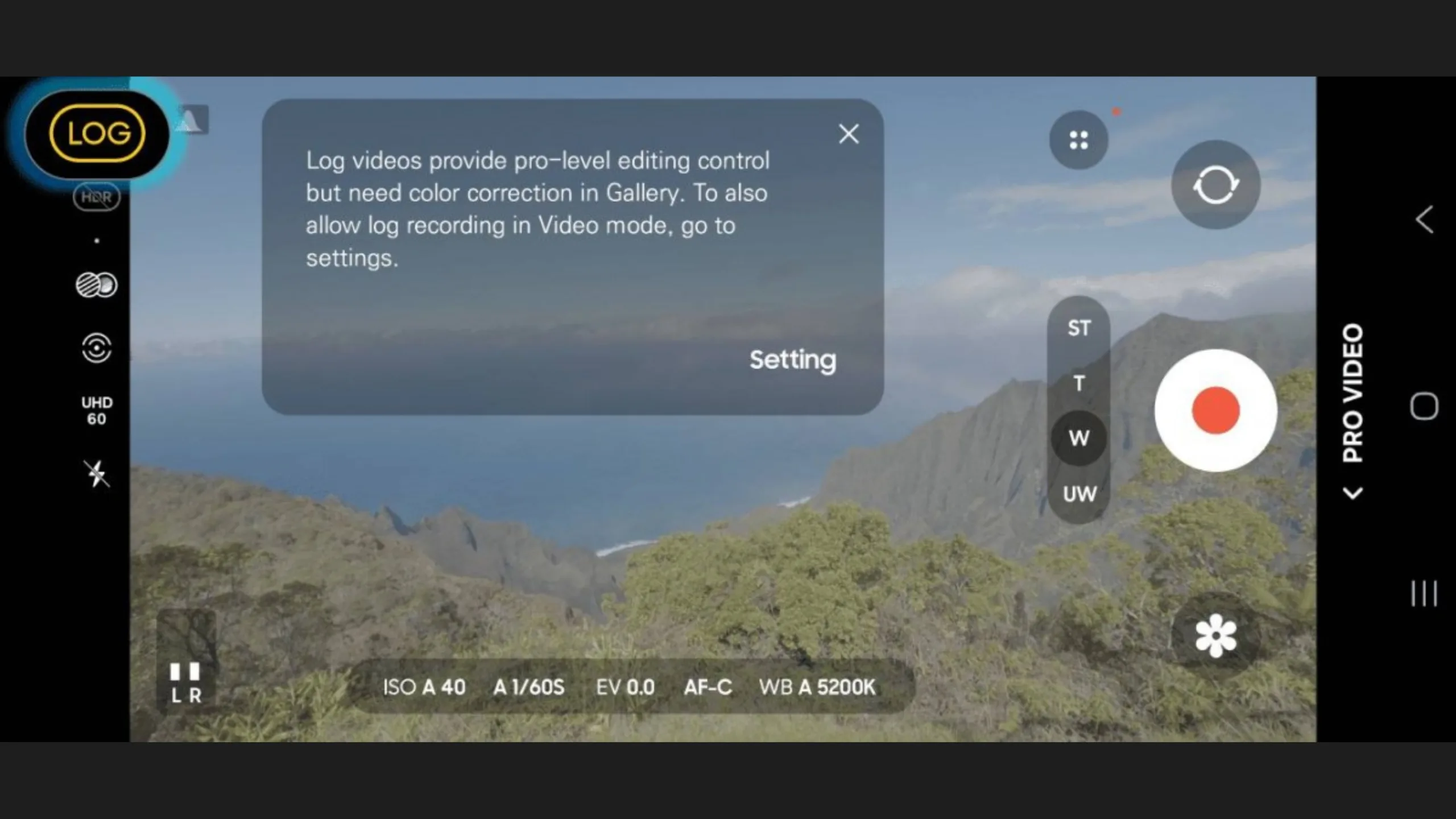 One UI 7 log