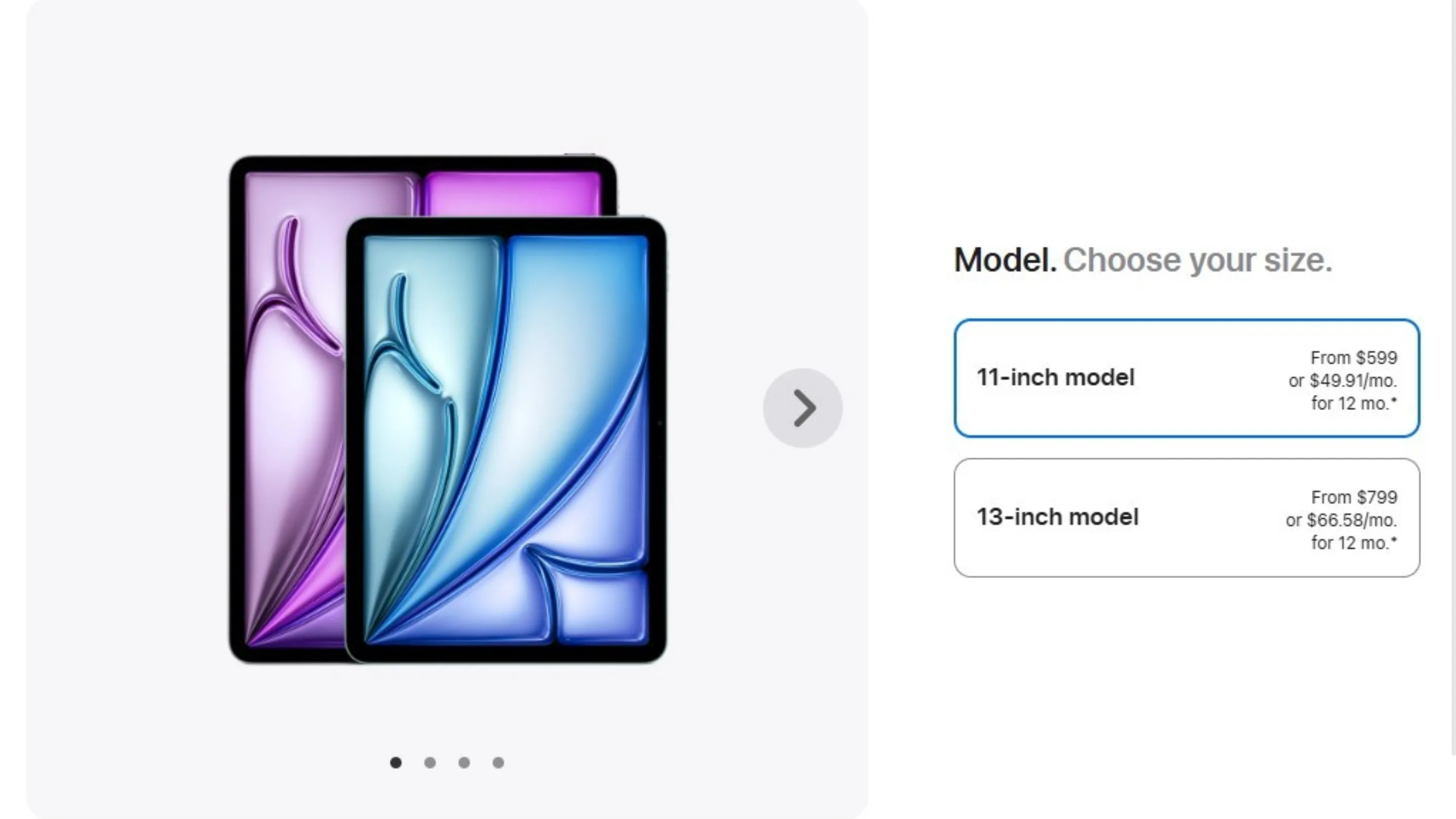 Apple novos produtos