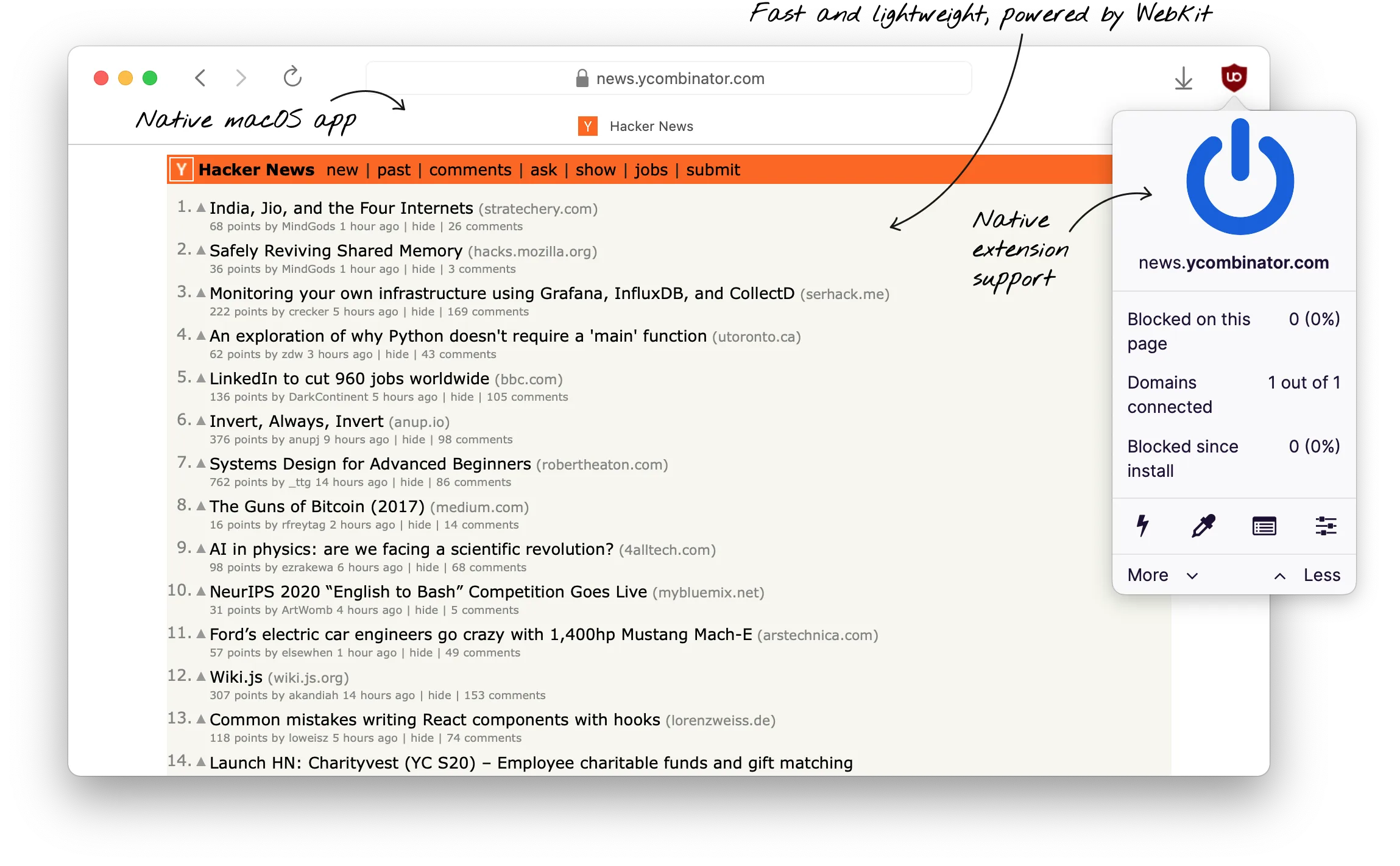 Orion, o navegador web baseado em webKit, chegará ao Linux