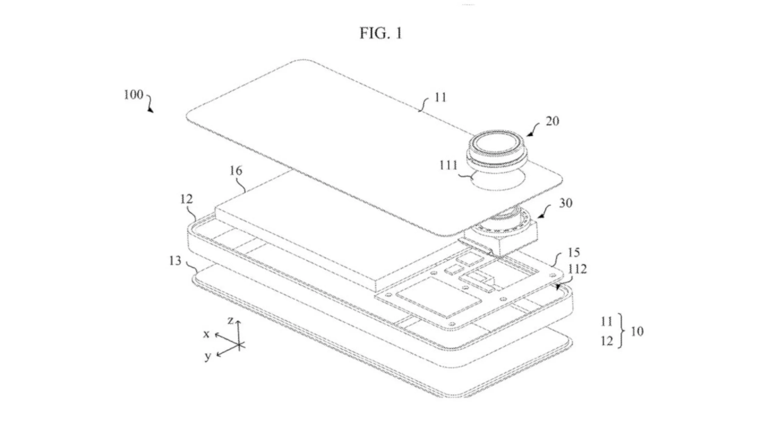 Huawei inova com patente para lentes de periscópio retráteis, mantendo design fino em smartphones 2 patente Huawei