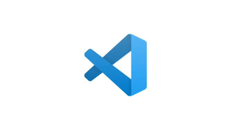 Imagem com a logomarca do VSCode