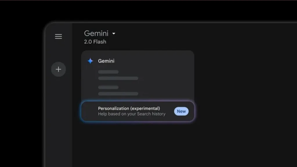 Personalização Gemini