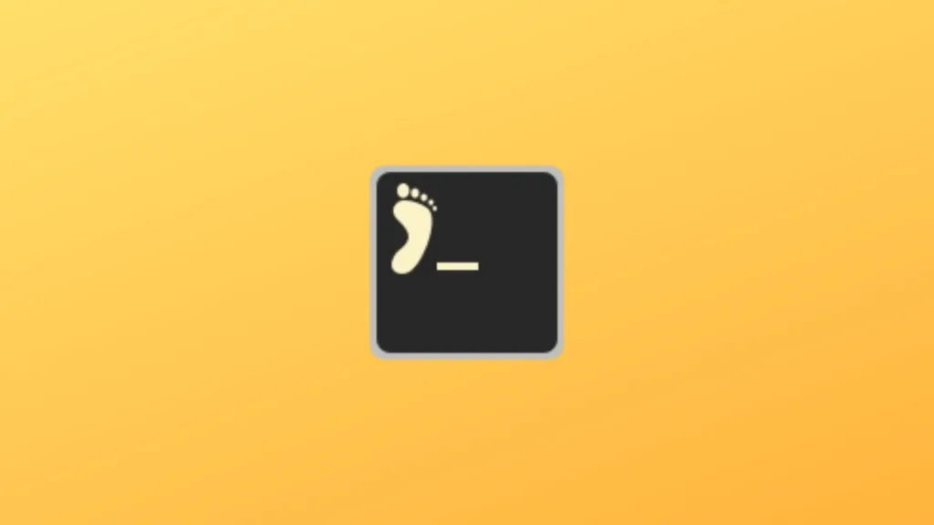 Imagem com a logomarca do Foot
