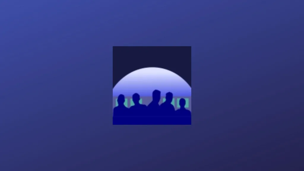 Imagem com a logomarca do Space Nerds in Space