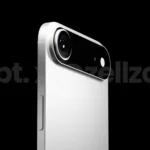 Render vazado do iPhone 17 Air de costas