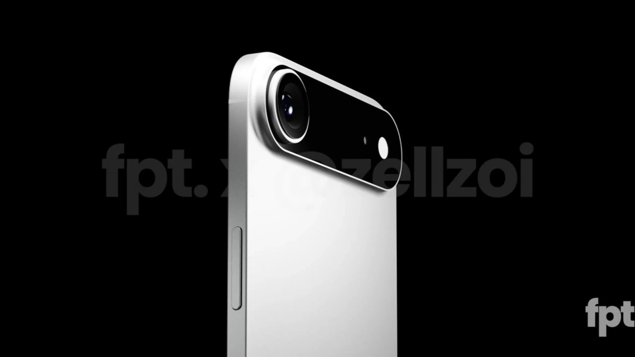 Render vazado do iPhone 17 Air de costas