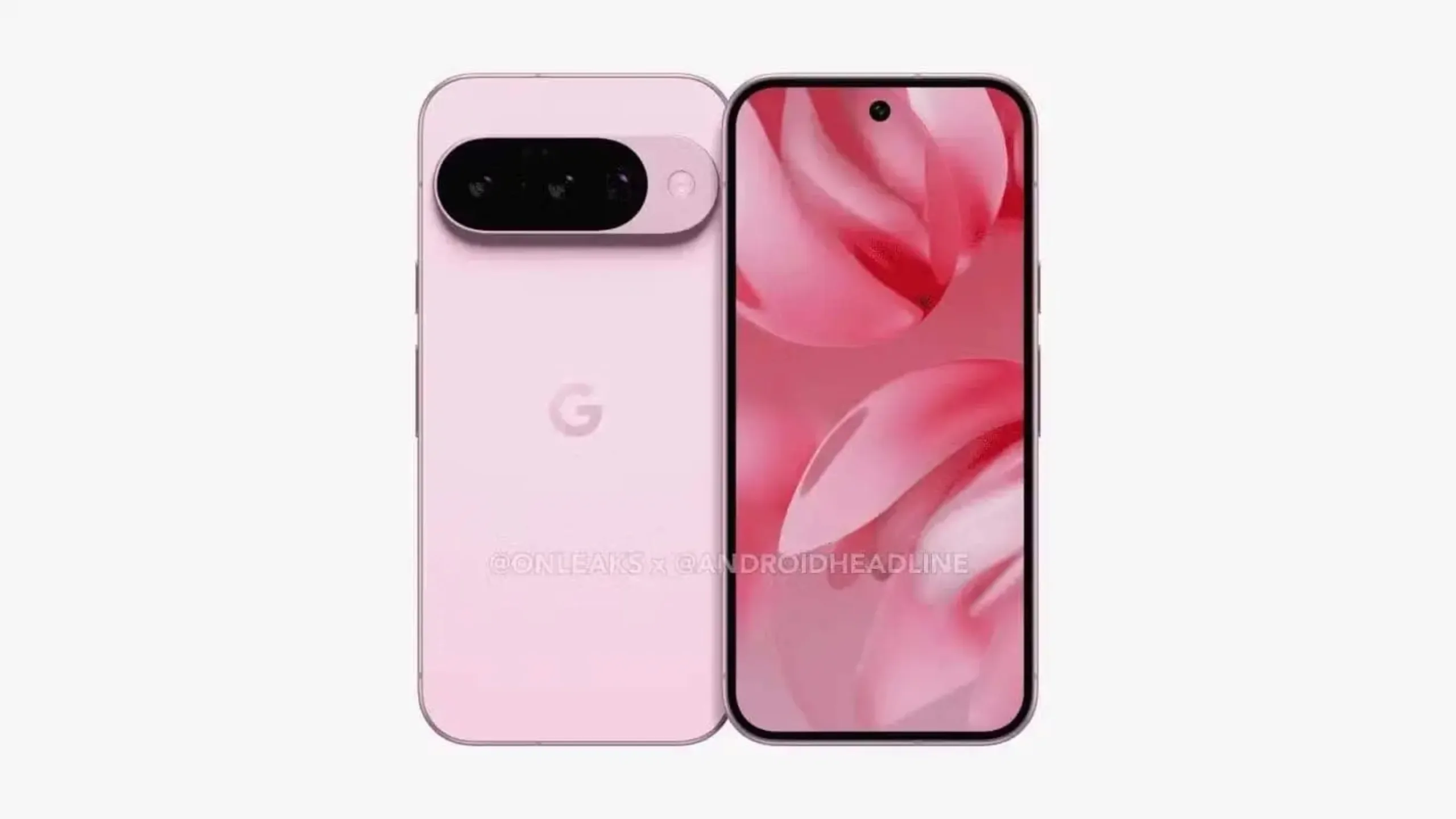 Design vazado do Pixel 10