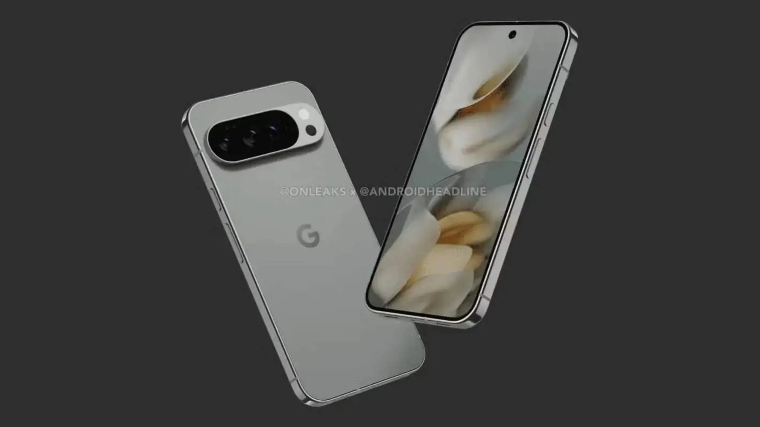 Design vazado do Pixel 10