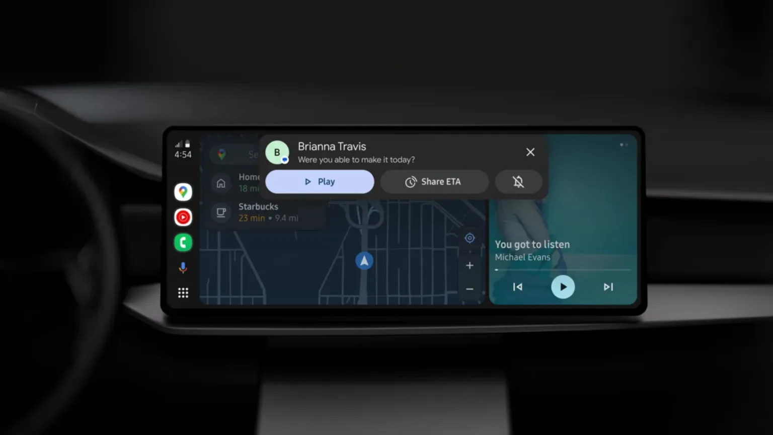 Gemini Live chega ao Android Auto: Conversação e novidades 1 Gemini Live Android Auto