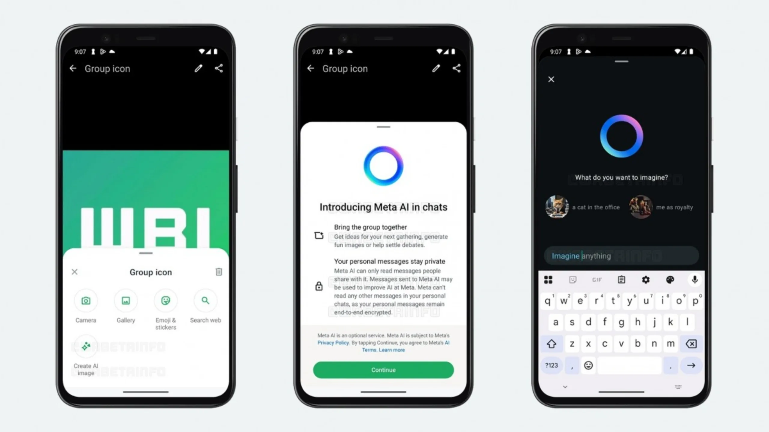 WhatsApp traz IA para personalizar ícones de bate-papo em grupo 2 IA WhatsApp