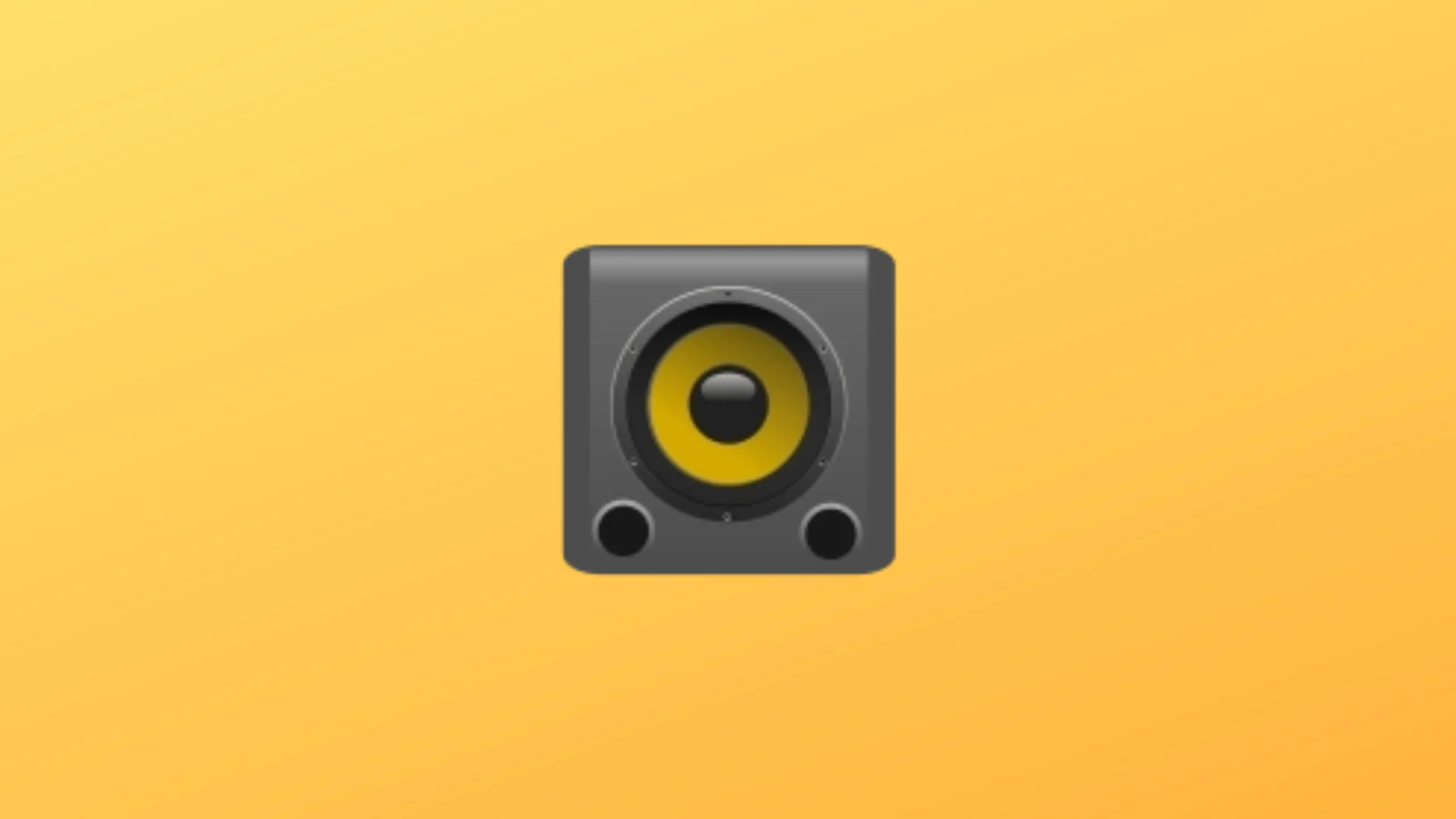 Imagem com a logomarca do QSpeakers