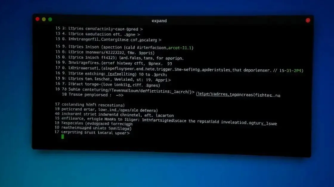 Tudo sobre o comando Linux expand: Converter tabulações de caracteres para exportar espaços