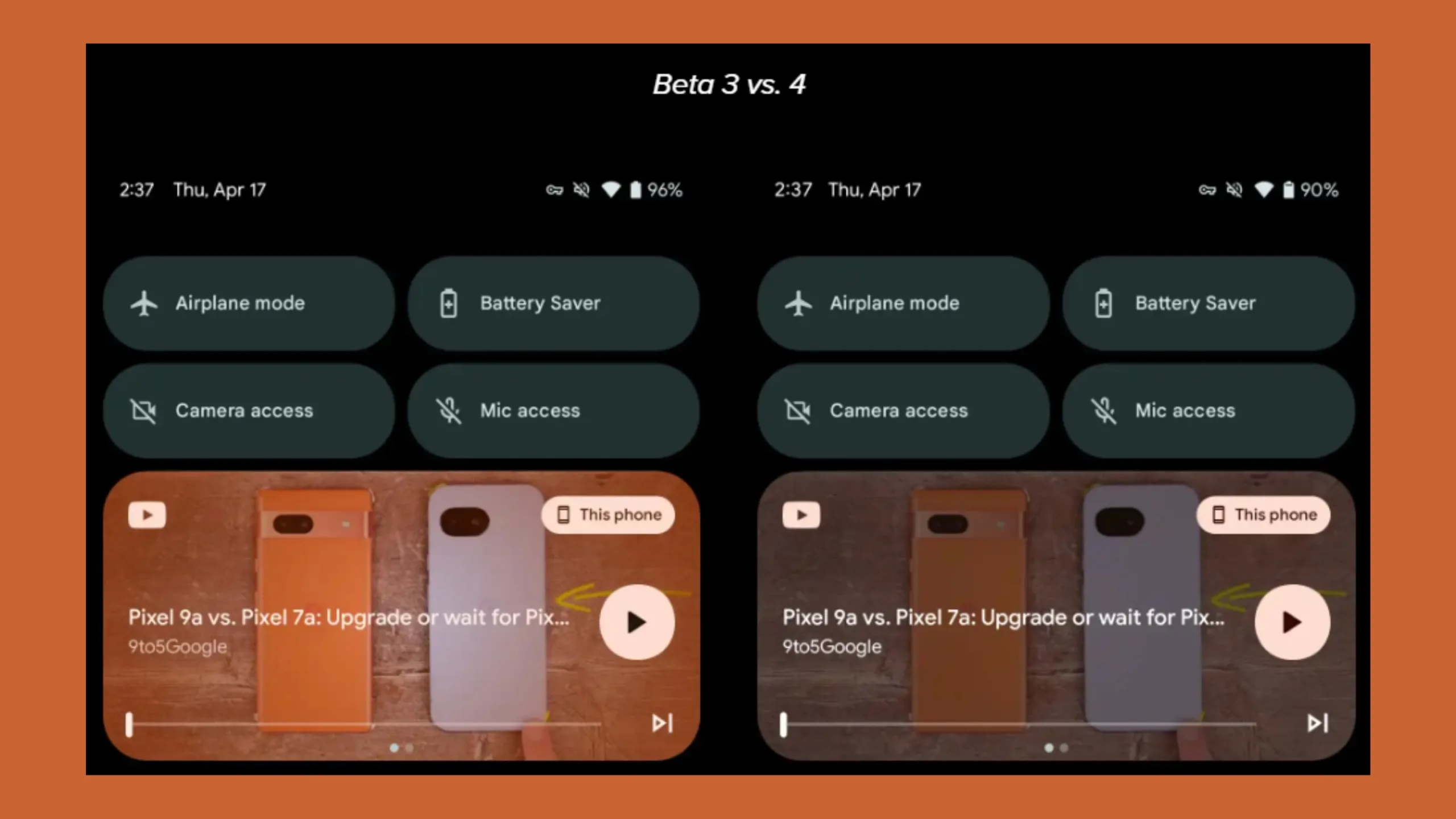 Android 16 Beta 4