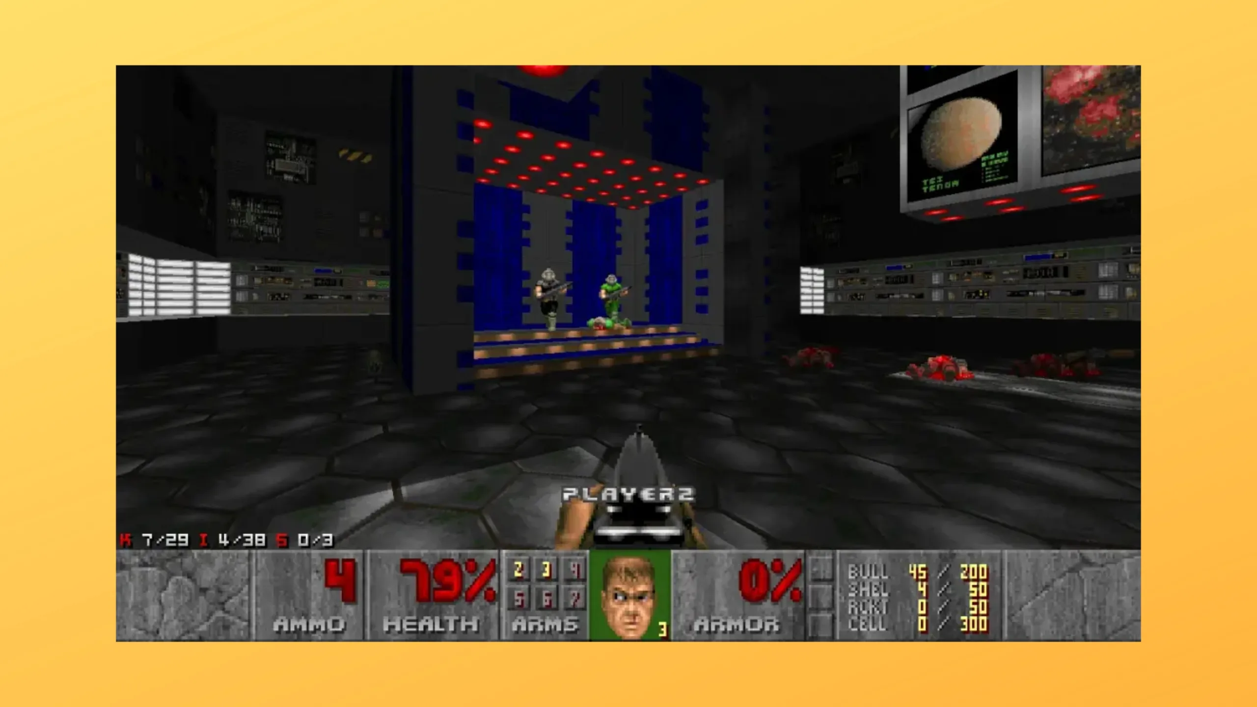 Imagem com a interface do Odamex