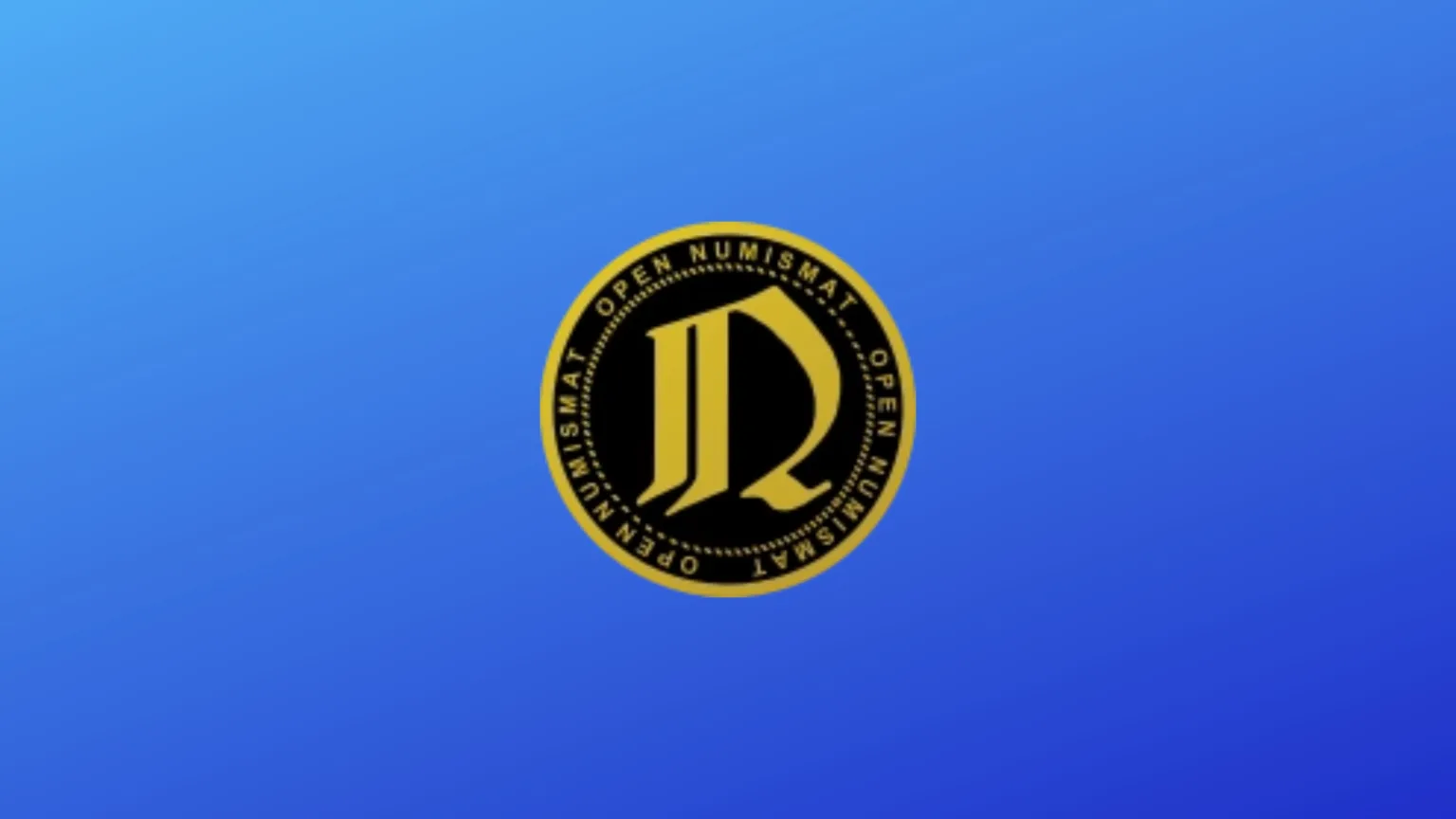 Imagem com a logomarca do OpenNumismat