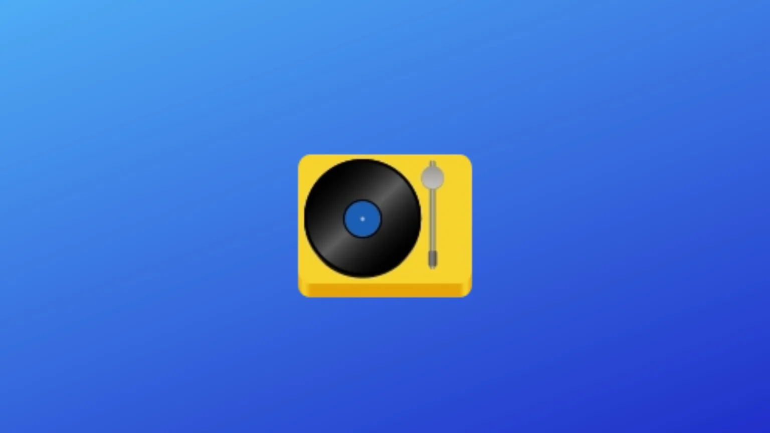 Imagem com a logomarca do Turntable