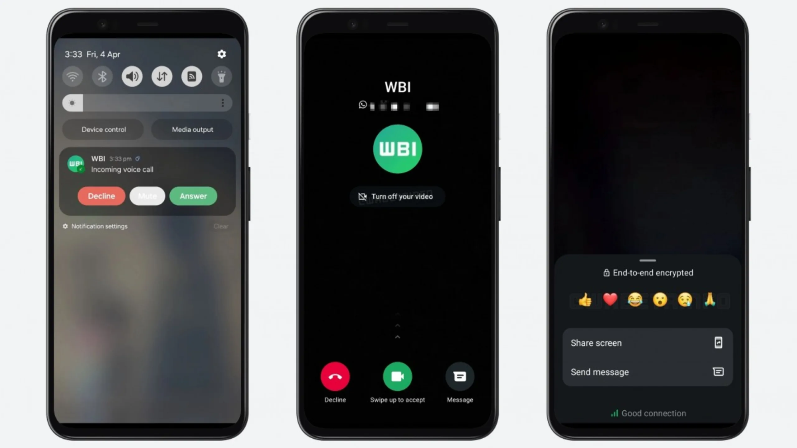 WhatsApp testa modo silencioso e emojis em chamadas 2 Chamadas WhatsApp