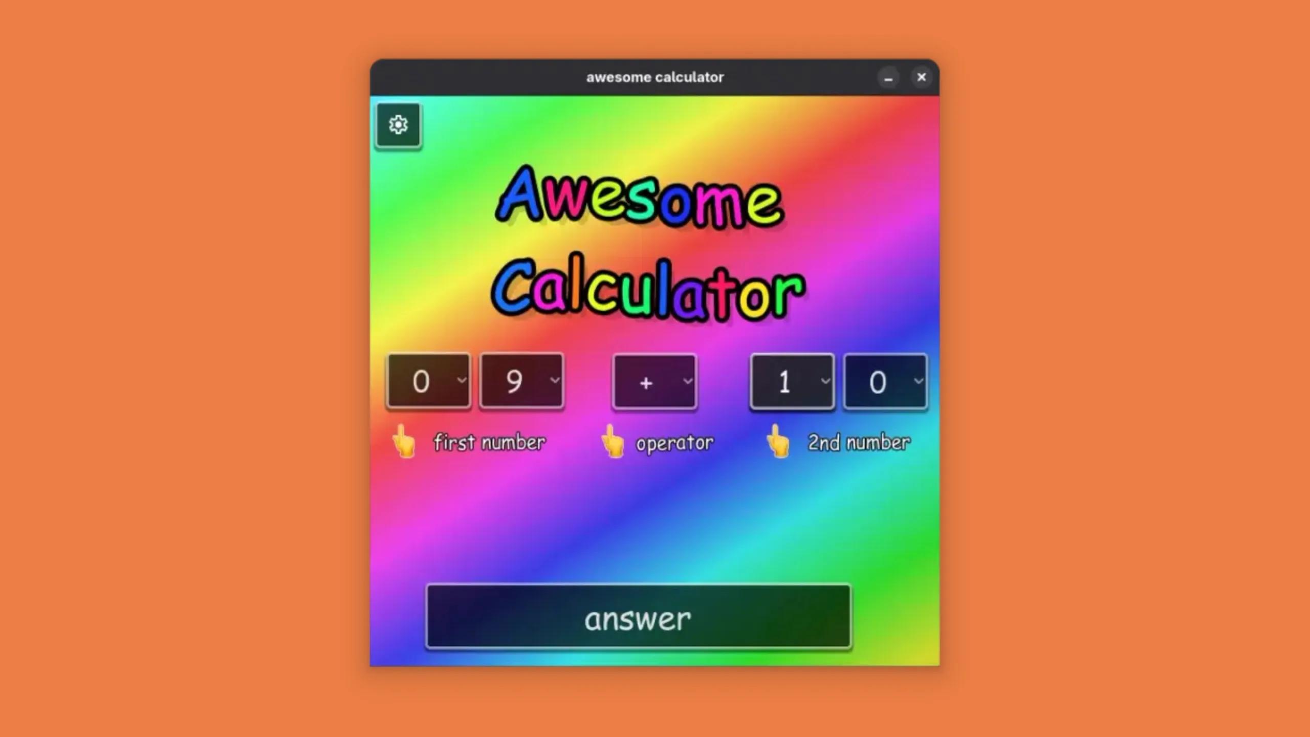 Instale o Awesome Calculator no Ubuntu, Fedora, Debian e outras distribuições Linux com Flatpak 2 Imagem com a interface do Awesome Calculator
