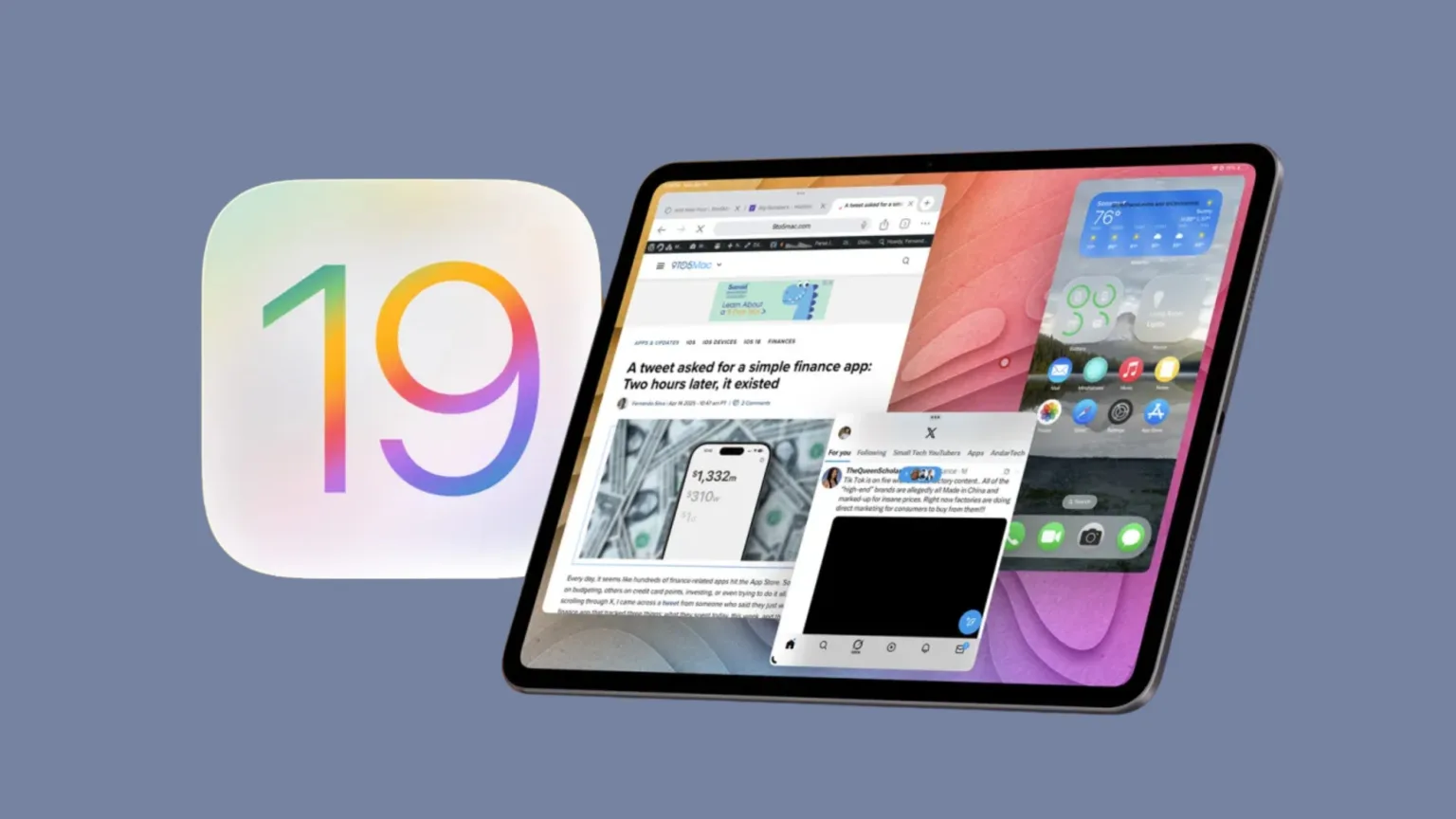 Mudanças essenciais para o iPadOS 19 se aproximar do macOS 1 iPadOS 19