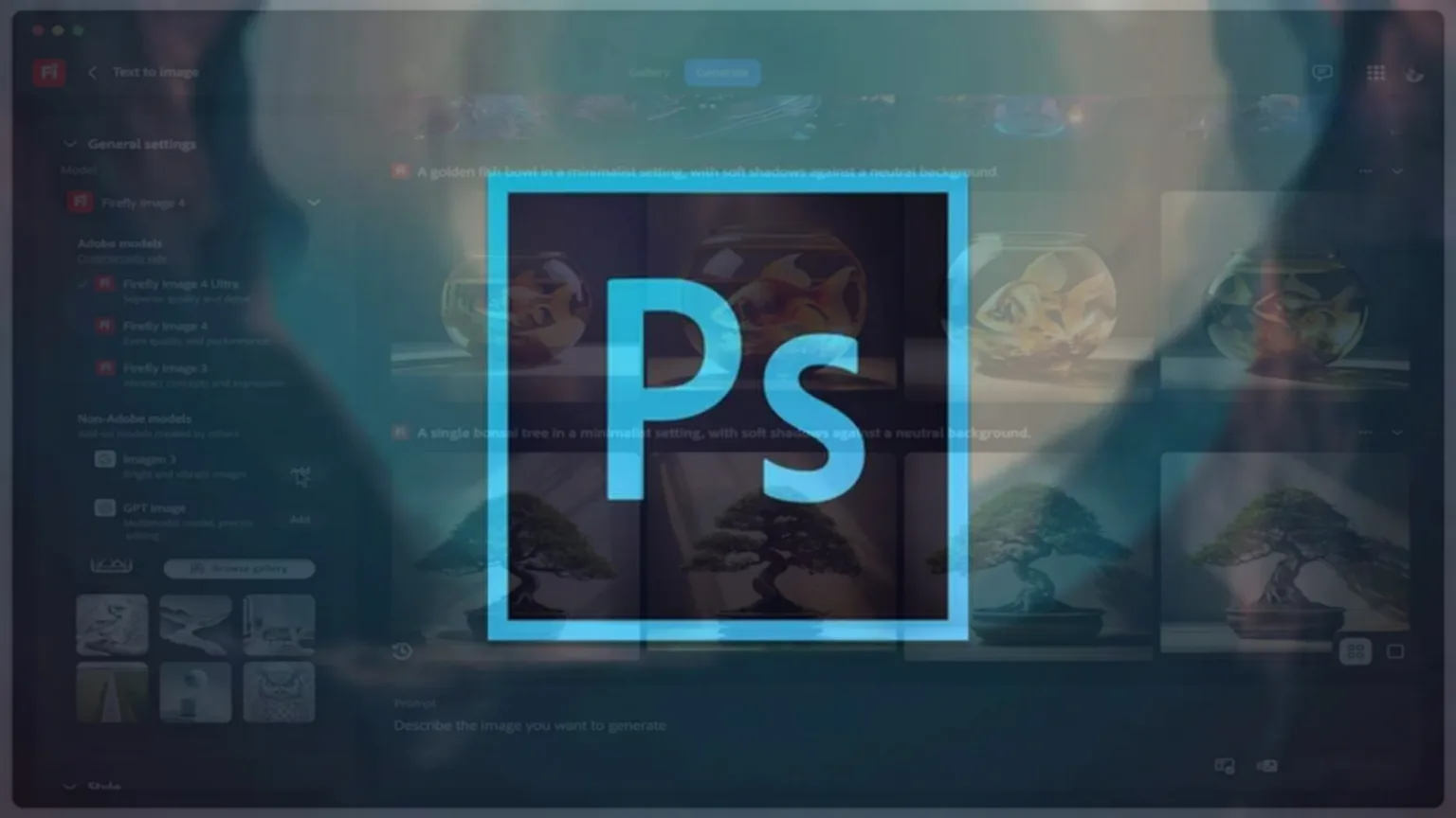 Photoshop ganha IA que edita com comandos de texto 1 PhotoShop