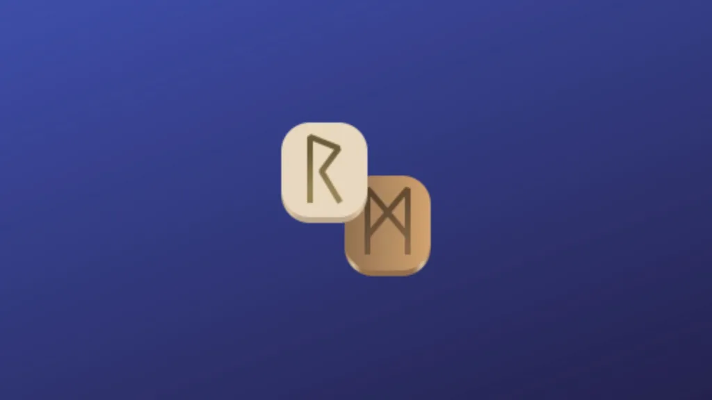 Imagem com a logomarca do Runemaster