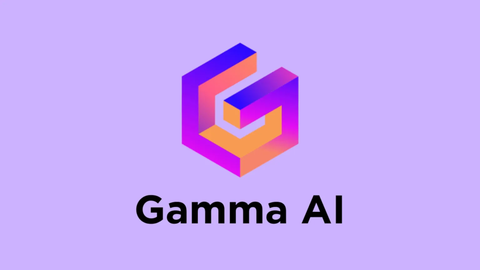 Logomarca Gamma AI