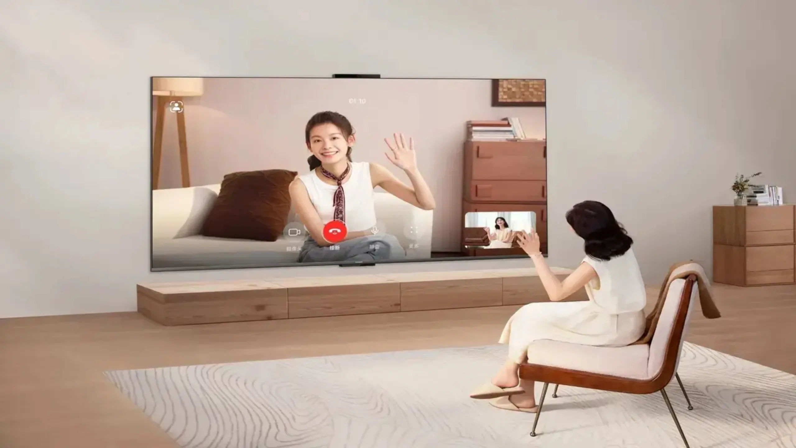 Huawei apresenta a TV Vision Smart Screen 5 SE com MiniLED e IA 2 Huawei Vision Smart Screen 5