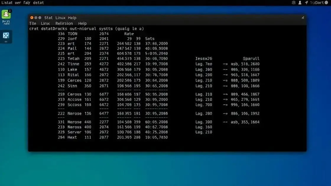 Comando linux dstat: fornecendo informações em tempo real sobre o sistema
