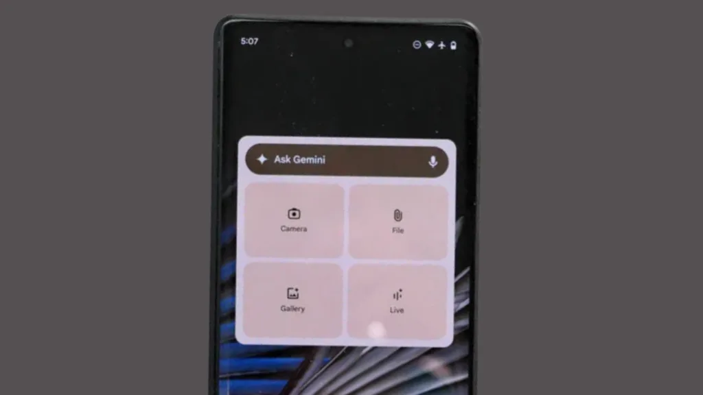 Widget Gemini