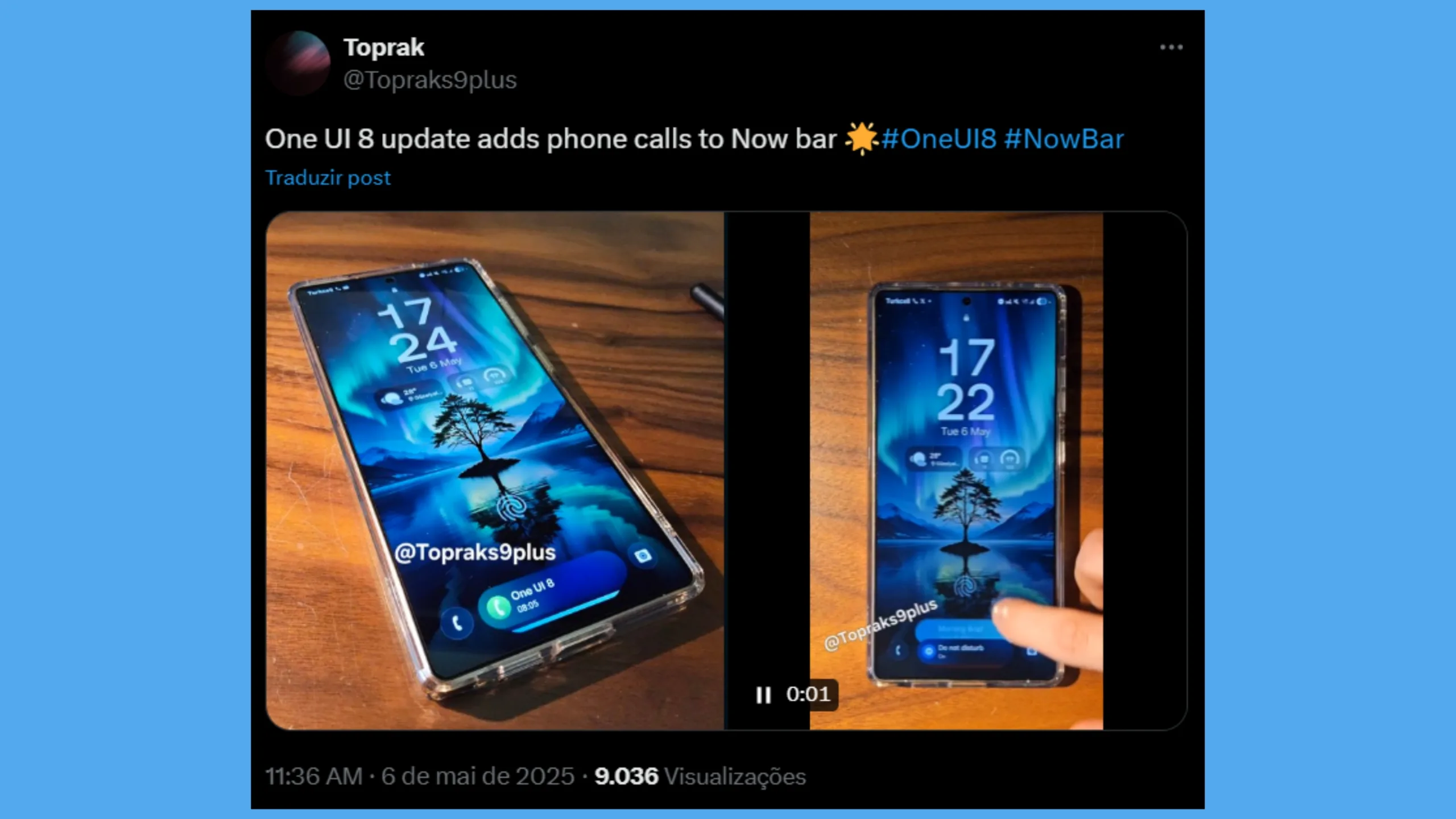Now Bar pode evoluir na One UI 8 2 Now Bar