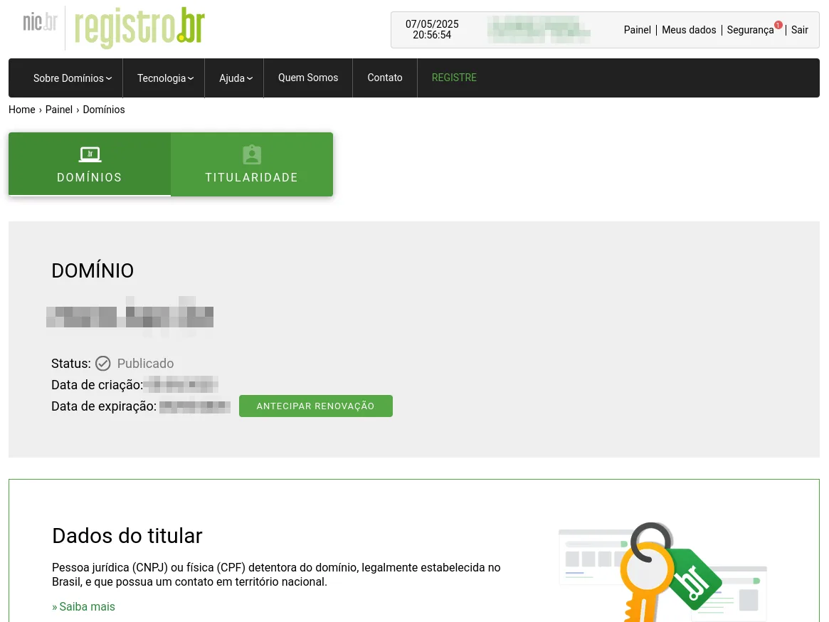 SN7oLJIH 02 mudar servidores dns no dominio