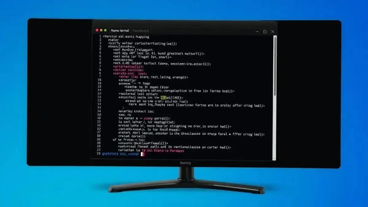 Comando Linux nano: aprenda a editar textos de forma eficiente no terminal