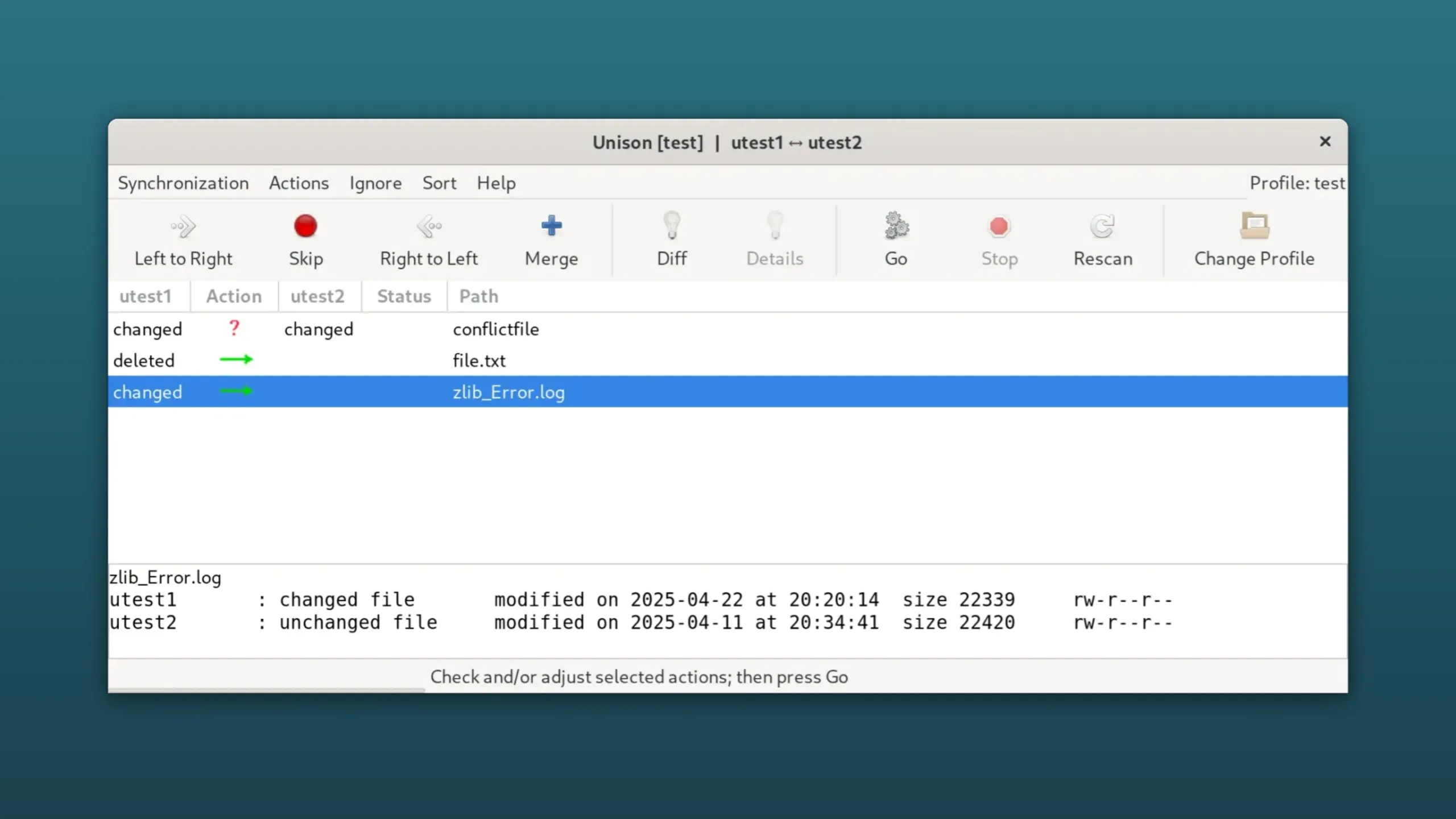 Instale o Unison no Ubuntu, Fedora, Debian e outras distribuições Linux com Flatpak 2 Imagem com a interface do Unison