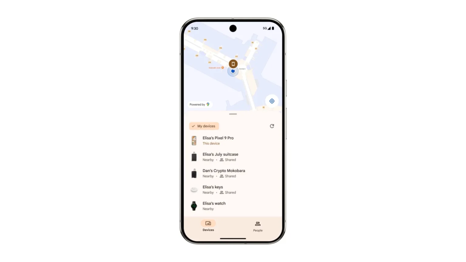 Google amplia funções do Find Hub com suporte a UWB e rastreamento de bagagens 1 Find Hub
