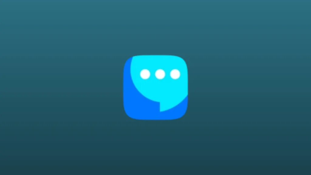 Imagem com a logomarca do VK Messenger Imagem com a logomarca do VK Messenger