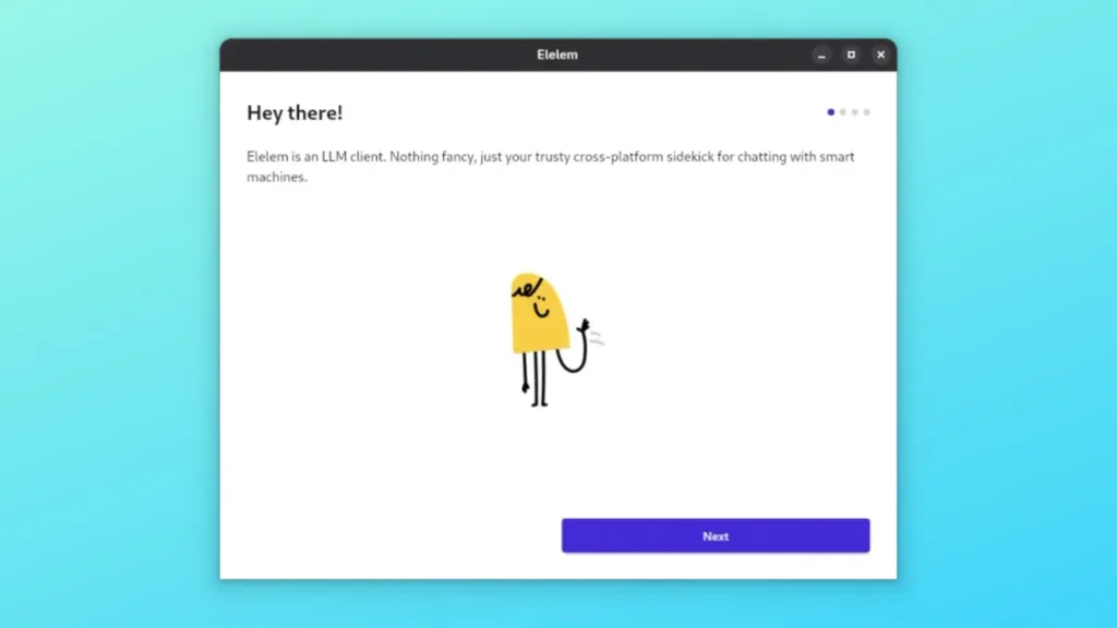 Imagem com a interface do Elelem