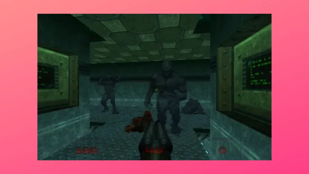 Imagem com a interface do Doom64EX
