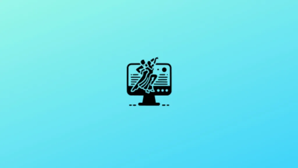 Imagem com a logomarca do Danceinterpreter