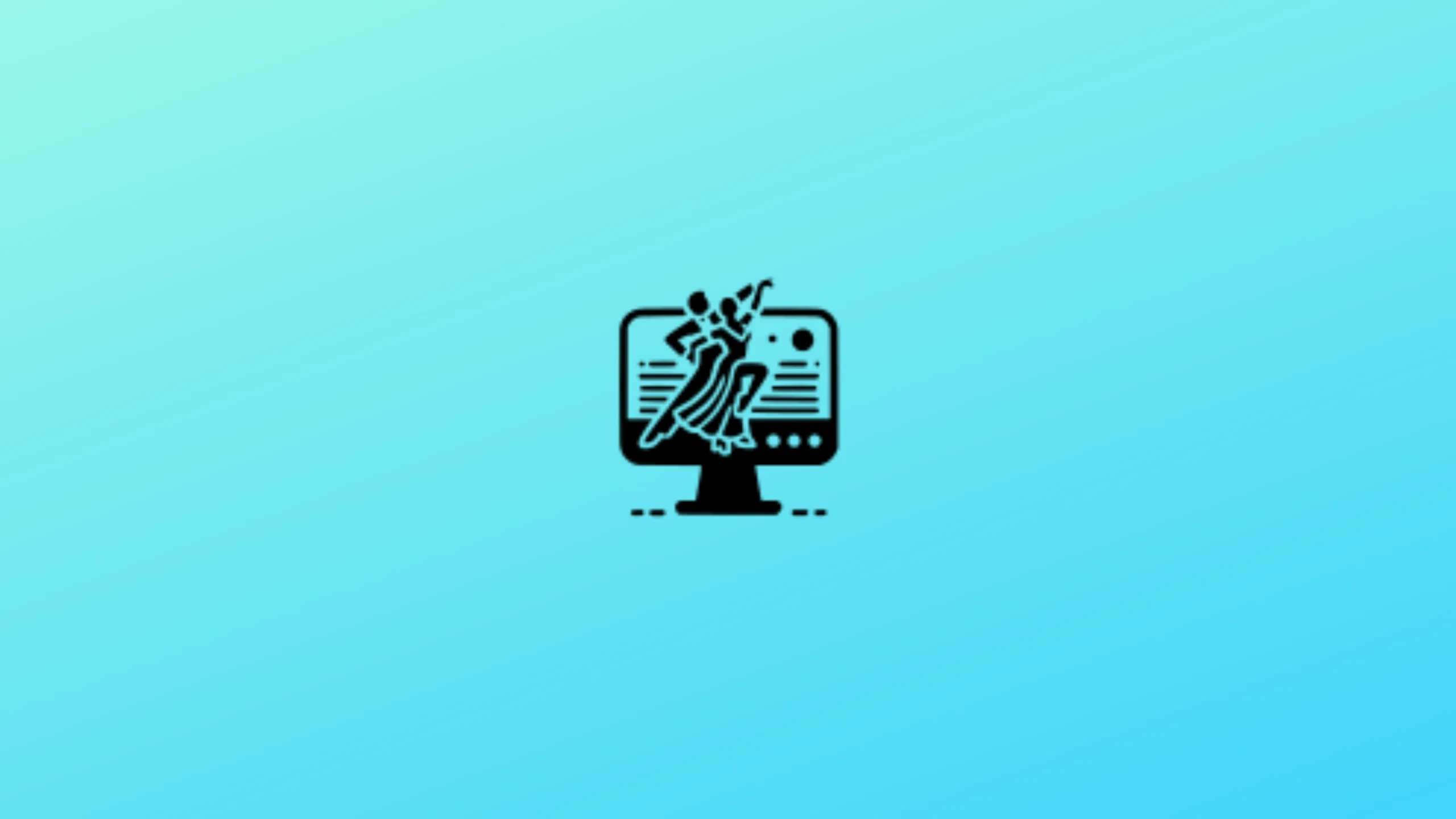 Imagem com a logomarca do Danceinterpreter