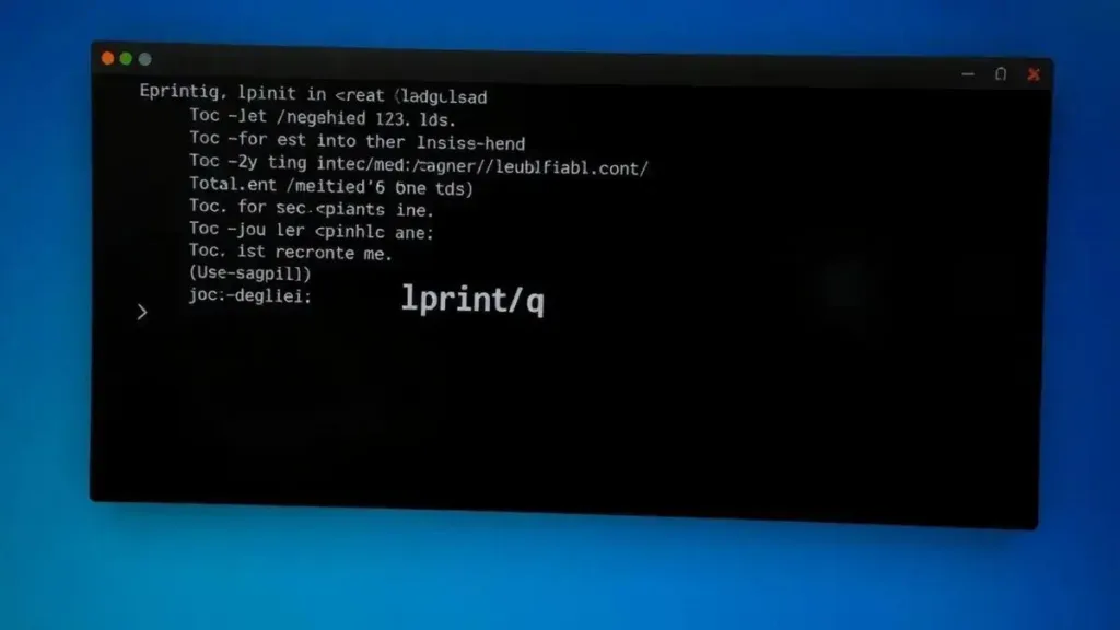 Comando Linux lprintq: como otimizar filas de impressão facilmente