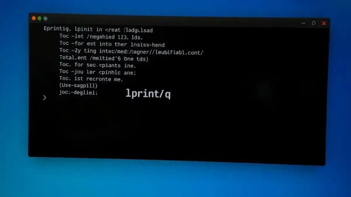 Comando Linux lprintq: como otimizar filas de impressão facilmente